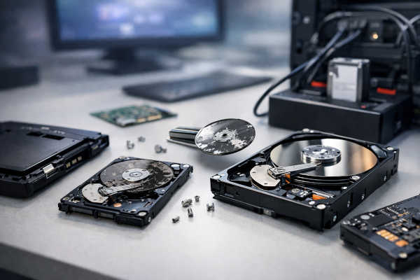 Hard drive data recovery