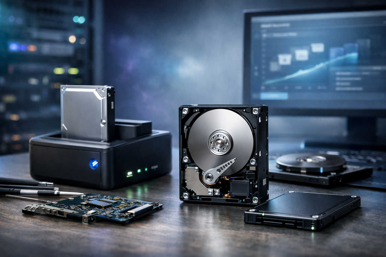 Professional data recovery diagnostics