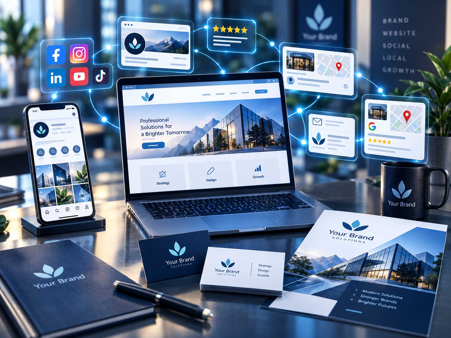 East Carolina Computers branding and online presence services